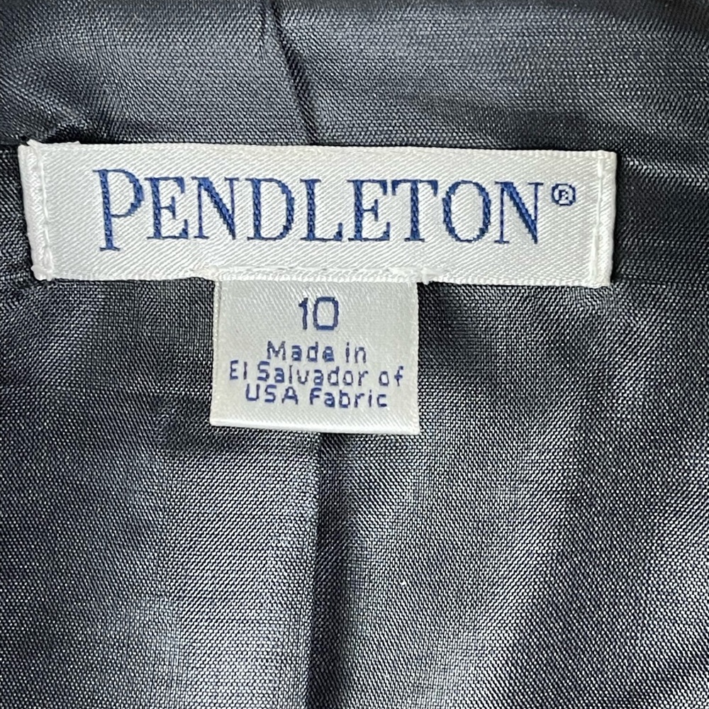 Pendleton Wool Button Up Blazer/Jacket Women’s Si… - image 6